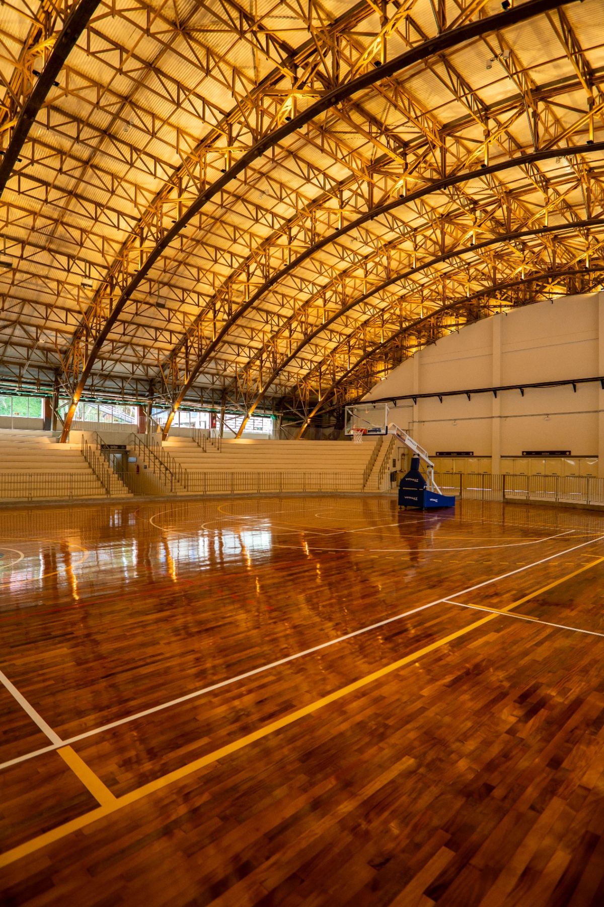 Ginásio poliesportivo do complexo Mercado Livre Arena Pacaembu
