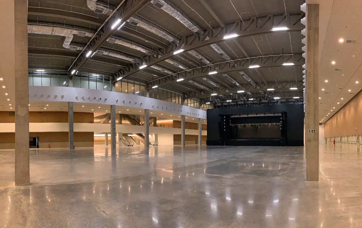Foto do centro de convenções