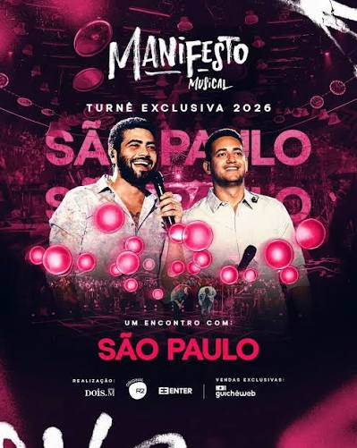 Manifesto Musical — Turnê 2026